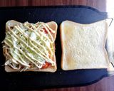 スパムでホットサンド*･オープンも作り方12写真
