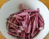 紫さつまいもの塩バター作り方1写真