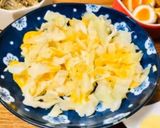 母の味♪材料2つ！簡単キャベツの卵とじ作り方13写真
