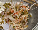 ちょいと一品★カニカマ＆搾菜の胡麻油和え作り方3写真