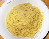 簡単　タラコの明太風マヨソースパスタ作り方8写真