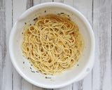 超簡単！ランチに♪のりたまパスタ作り方3写真