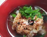 軽めご飯に！焼おにぎりお茶漬け作り方5写真
