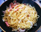 超かんたん ベーコンたっぷりカルボナーラ作り方5写真