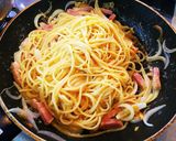 超かんたん ベーコンたっぷりカルボナーラ作り方6写真