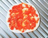 野菜が鮮やかレインボーピザ作り方2写真
