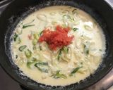 和風明太クリームパスタ作り方10写真