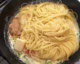和風明太クリームパスタ作り方11写真