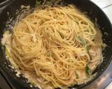 和風明太クリームパスタ作り方12写真