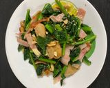 ベーコン旨味のほうれん草炒め作り方6写真