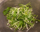 なめ茸と納豆と大根おろしの和風冷製パスタ作り方3写真