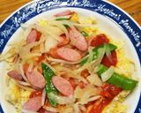 適当 お好み焼き風チャーハン作り方9写真