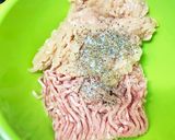 ＊筍・ネギだけ餃子＊　楽しく作ろう♪作り方2写真