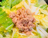 白菜とツナの卵炒め　簡単・時短・節約！作り方1写真