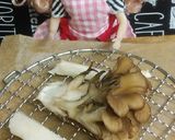 リカちゃん♡網で！炙り舞茸とエリンギ作り方6写真