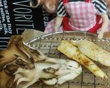 リカちゃん♡網で！炙り舞茸とエリンギ作り方8写真