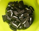 オレオチーズケーキ作り方1写真