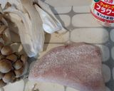 カジキマグロのムニエルきのこバター醤油作り方2写真