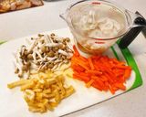 鶏モモの炊き込みご飯作り方3写真