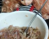 リカちゃん♡餃子(舞茸 豚 鶏 和風)作り方1写真