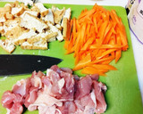 ゴボウとひじきと厚揚げの炒め煮。作り方2写真