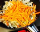 ゴボウとひじきと厚揚げの炒め煮。作り方4写真