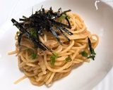 玉ねぎとツナの和風パスタ作り方10写真