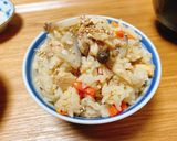 鶏モモの炊き込みご飯作り方6写真