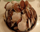ホタテ稚貝と椎茸の卵炒め作り方1写真