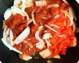 ランチョンミートのトマトパスタ作り方6写真