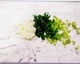 余ったご飯で!簡単★江戸菜チャーハン作り方1写真