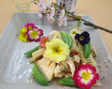 生筍の棒棒鶏風和え物作り方4写真