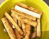【居酒屋めし】ゴボウの天ぷら作り方2写真