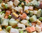 冷凍野菜のゴリゴリサラダ作り方4写真
