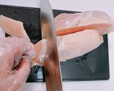 柔らか鶏胸肉のしゃぶしゃぶ作り方1写真