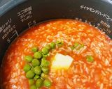 ナポリ風チーズおかゆ作り方5写真