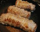 我が家の簡単焼き豚作り方1写真
