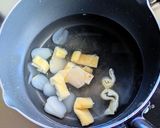 らっきょうの味噌汁作り方2写真