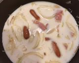 フライパン1つでカルボナーラ作り方4写真