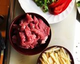 豚肉の青椒肉絲作り方1写真