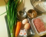 モッチモチ♡野菜チヂミ グルテンフリー作り方1写真