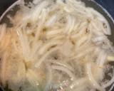 たけのこと玉ねぎの生姜スープ作り方3写真