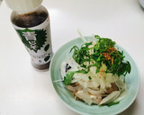 さば缶の玉ねぎと青じそのせ作り方7写真