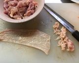 鶏肉の青椒肉絲作り方1写真