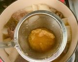 牛すじ肉とろとろ味噌煮作り方9写真