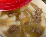 牛すじ肉とろとろ味噌煮作り方10写真