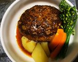 やわふわ！煮込みハンバーグ作り方9写真