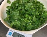 パクチーサラダ　コリアン大量消費作り方6写真