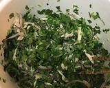 パクチーサラダ　コリアン大量消費作り方8写真