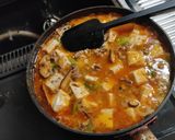 麻婆豆腐、担々麺(白ごま)風味作り方9写真